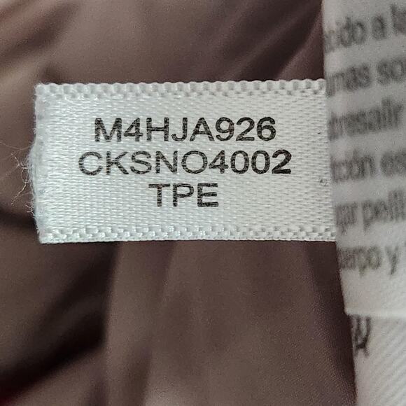 Calvin Klein Jacket Womens Small Packable Lightweight Down Hooded Puffer - Picture 15 of 15